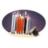 Option 5: Les bougies et l'encens nécessaires au Rituel du Karma N1